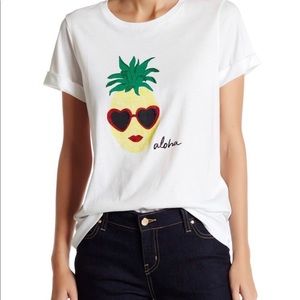 Kate Spade New York Aloha Pineapple Tee